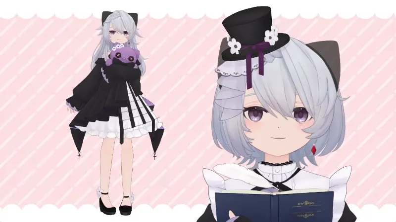 re:雨浮tのLive2Dモデル